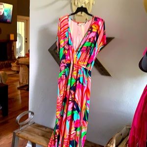 Trina Turk Tropical Maxi Dress
